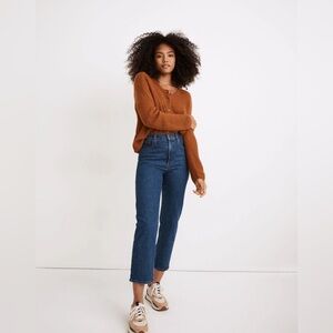 Madewell Straight Crop Jeans Size 26